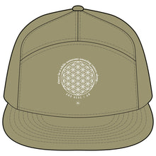 Flower of Life Trucker Hat — "And Here I Am" Spiritual Geometric Snapback