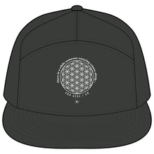 Flower of Life Trucker Hat — "And Here I Am" Spiritual Geometric Snapback