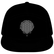 Flower of Life Trucker Hat — "And Here I Am" Spiritual Geometric Snapback