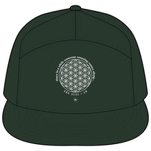 Flower of Life Trucker Hat — "And Here I Am" Spiritual Geometric Snapback