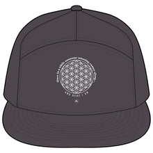 Flower of Life Trucker Hat — "And Here I Am" Spiritual Geometric Snapback