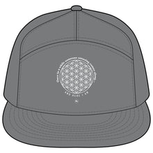 Flower of Life Trucker Hat — "And Here I Am" Spiritual Geometric Snapback