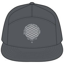 Flower of Life Trucker Hat — "And Here I Am" Spiritual Geometric Snapback