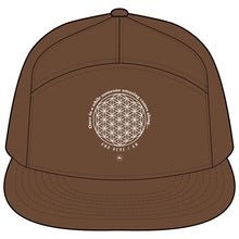 Flower of Life Trucker Hat — "And Here I Am" Spiritual Geometric Snapback