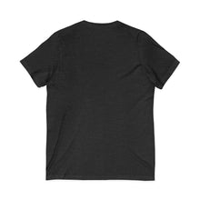 My Cat and I talk Sh!t about you | Unisex Jersey Short Sleeve V-Neck Tee