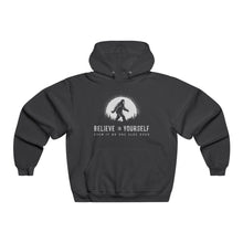 Believe In Yourself Bigfoot Hoodie — Inspirational Sasquatch Graphic Sweatshirt