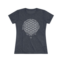 Flower of Life Women's Tee — "Once in a while someone amazing comes along and here I am" Spiritual Graphic Shirt