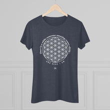 Flower of Life Women's Tee — "Once in a while someone amazing comes along and here I am" Spiritual Graphic Shirt