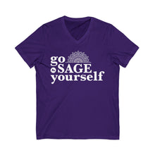 Go Sage Yourself V-Neck Tee