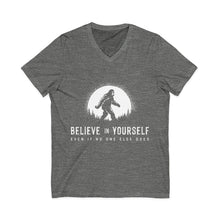 Unisex Jersey Short Sleeve V-Neck Tee