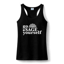 Go Sage Yourself Women's Tank Top — Funny Herbal Smudge Tee for Spiritual & Wellness Lovers