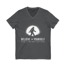 Unisex Jersey Short Sleeve V-Neck Tee