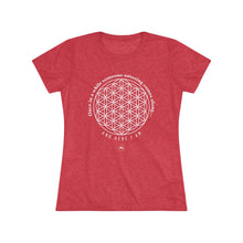 Flower of Life Women's Tee — "Once in a while someone amazing comes along and here I am" Spiritual Graphic Shirt