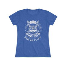 Cat Astro Tee — “Zen As Fluff” Women's Graphic Shirt