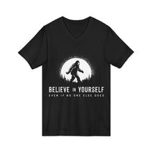 Unisex Jersey Short Sleeve V-Neck Tee
