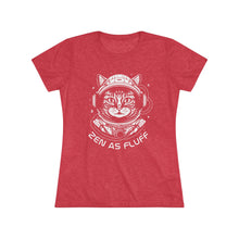 Cat Astro Tee — “Zen As Fluff” Women's Graphic Shirt