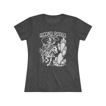 Women's Tee — 'Second Rodeo' Skeleton Cowboy Graphic