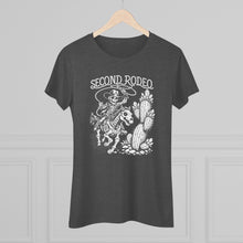 Women's Tee — 'Second Rodeo' Skeleton Cowboy Graphic