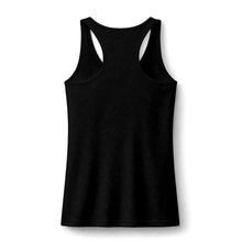 Cat Graphic Tank — "My Cat and I" Cute Retro Kitten Women's Racerback Tank