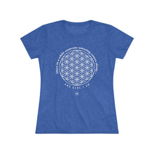 Flower of Life Women's Tee — "Once in a while someone amazing comes along and here I am" Spiritual Graphic Shirt
