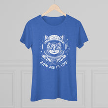 Cat Astro Tee — “Zen As Fluff” Women's Graphic Shirt