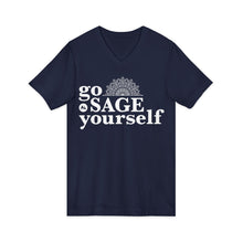 Go Sage Yourself V-Neck Tee