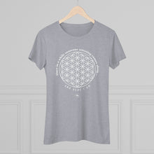 Flower of Life Women's Tee — "Once in a while someone amazing comes along and here I am" Spiritual Graphic Shirt