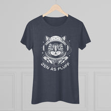 Cat Astro Tee — “Zen As Fluff” Women's Graphic Shirt