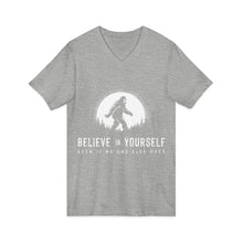 Unisex Jersey Short Sleeve V-Neck Tee