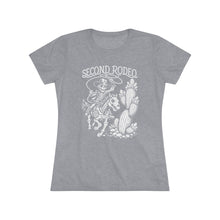 Women's Tee — 'Second Rodeo' Skeleton Cowboy Graphic
