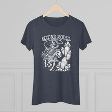 Women's Tee — 'Second Rodeo' Skeleton Cowboy Graphic