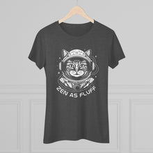 Cat Astro Tee — “Zen As Fluff” Women's Graphic Shirt