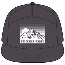 Trucker Hat - "I'd Hike That" Mountain Patch
