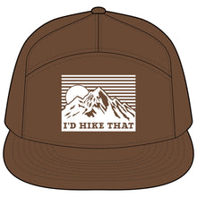 Trucker Hat - "I'd Hike That" Mountain Patch