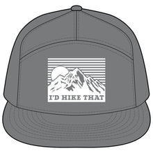 Trucker Hat - "I'd Hike That" Mountain Patch