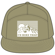 Trucker Hat - "I'd Hike That" Mountain Patch