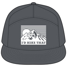 Trucker Hat - "I'd Hike That" Mountain Patch