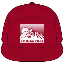 Trucker Hat - "I'd Hike That" Mountain Patch