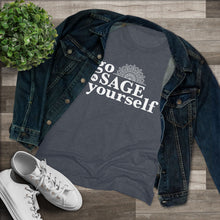 Go Sage Yourself Women's Tee — Funny Spiritual Sage Cleansing Shirt
