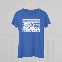 I'd Hike That Mountain Tee — Women's Outdoor Adventure Graphic Shirt