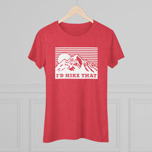I'd Hike That Mountain Tee — Women's Outdoor Adventure Graphic Shirt