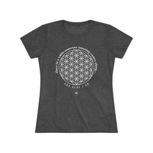 Flower of Life Women's Tee — "Once in a while someone amazing comes along and here I am" Spiritual Graphic Shirt