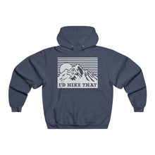 Hiking Mountains Hoodie — "I'd Hike That" Graphic Pullover