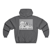 Hiking Mountains Hoodie — "I'd Hike That" Graphic Pullover