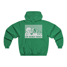 Hiking Mountains Hoodie — "I'd Hike That" Graphic Pullover