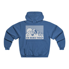 Hiking Mountains Hoodie — "I'd Hike That" Graphic Pullover