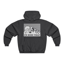 Hiking Mountains Hoodie — "I'd Hike That" Graphic Pullover