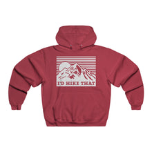 Hiking Mountains Hoodie — "I'd Hike That" Graphic Pullover