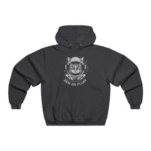 Vintage Pilot Helmet Hoodie — "Zen As Fluk" Graphic Sweatshirt