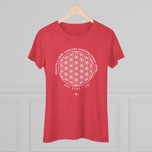 Flower of Life Women's Tee — "Once in a while someone amazing comes along and here I am" Spiritual Graphic Shirt